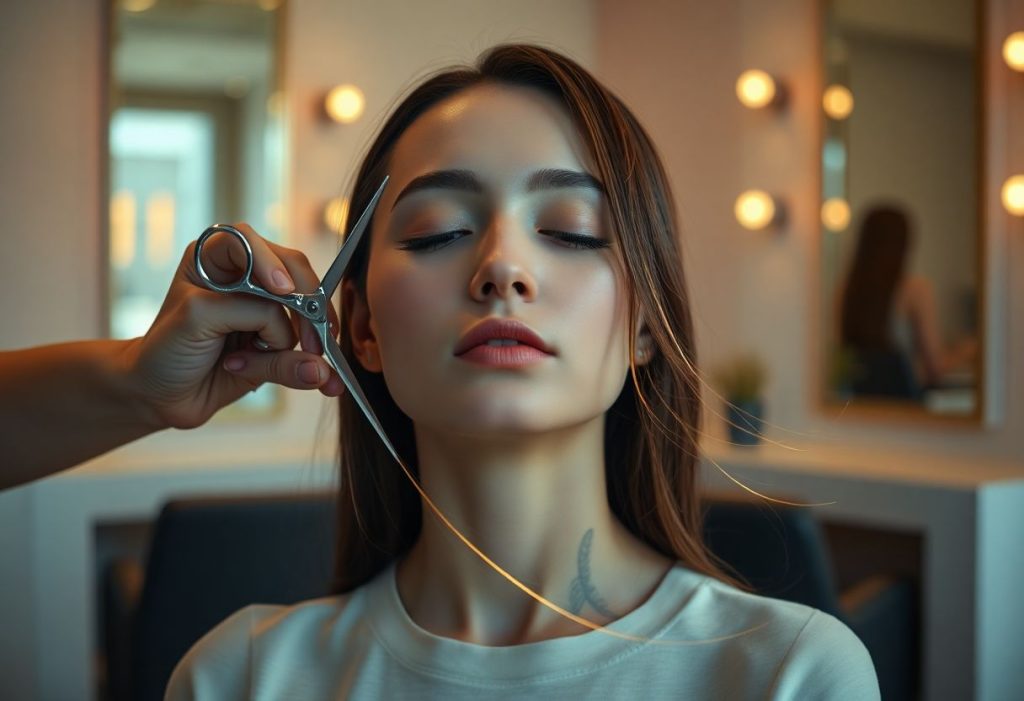 Rêver de se faire couper les cheveux par quelqu'un : signification