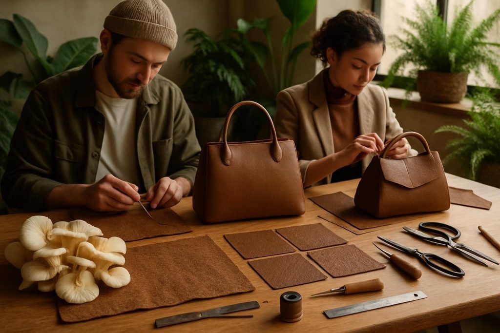 Découvrez le cuir de champignon, une innovation écologique qui transforme la mode durable en offrant une alternative naturelle et respectueuse de l'environnement au cuir traditionnel.