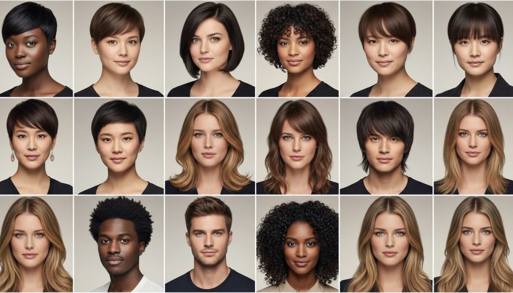 Découvrez les 17 meilleures coupes de cheveux pour mettre en valeur et sublimer un visage rond avec style et élégance.