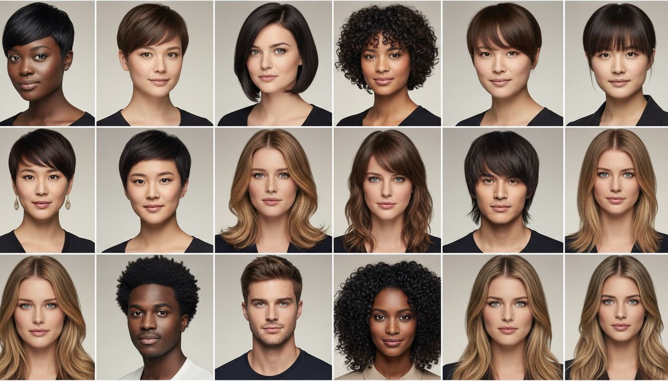 Découvrez les 17 meilleures coupes de cheveux pour mettre en valeur et sublimer un visage rond avec style et élégance.