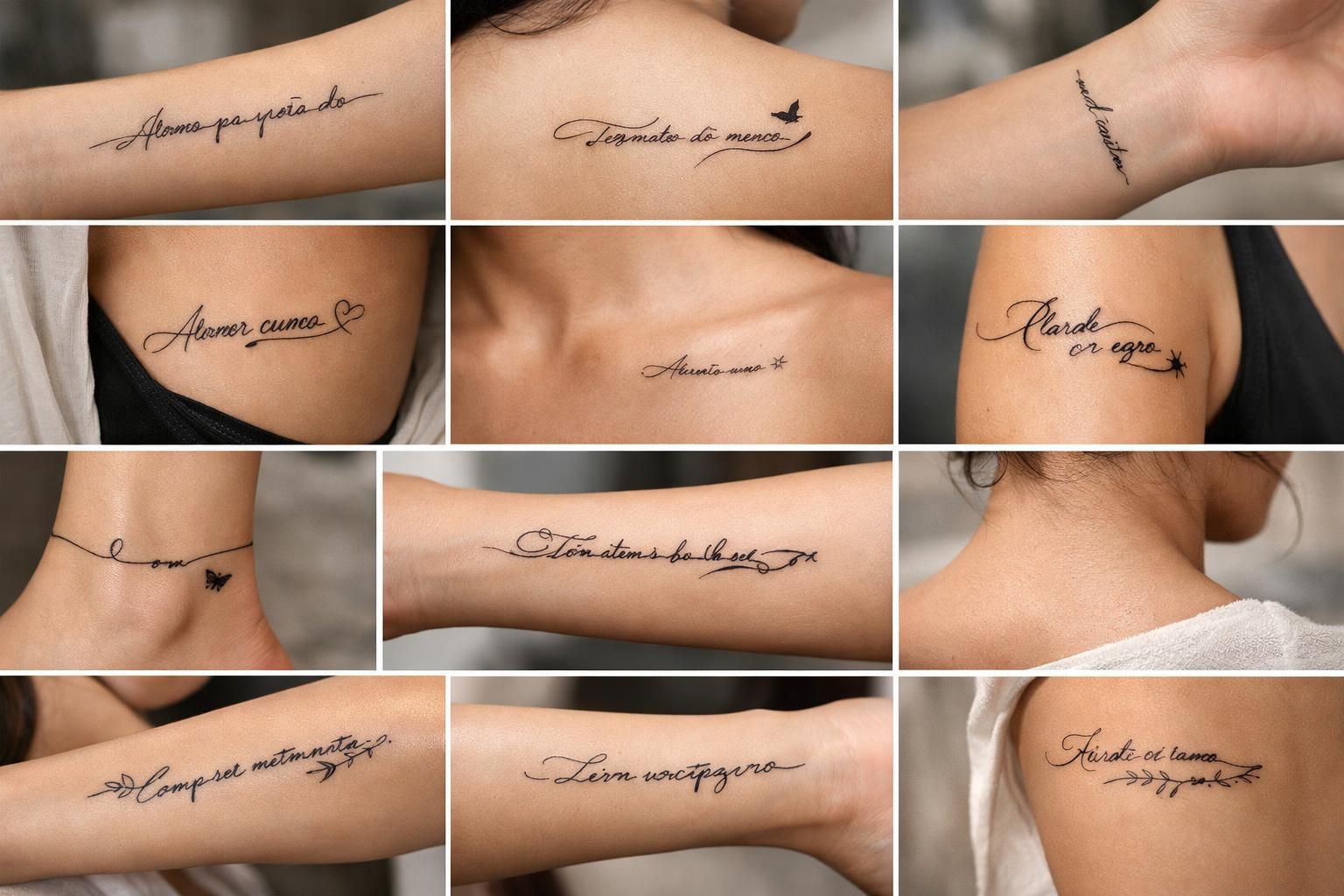 découvrez 11 idées inspirantes de tatouages de phrases en portugais, parfaites pour exprimer vos émotions et votre style avec élégance.